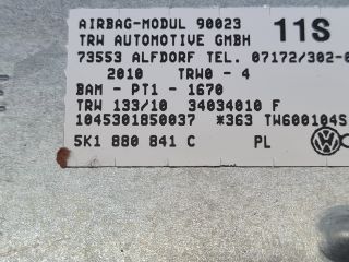 bontott VW GOLF VI Bal Térdlégzsák