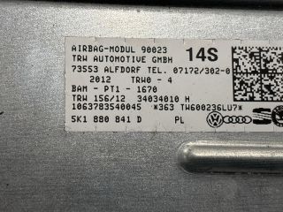 bontott VW GOLF VI Bal Térdlégzsák