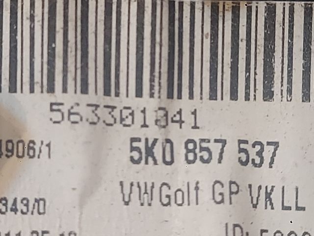 bontott VW GOLF VI Bal Visszapillantó Tükör Burkolat