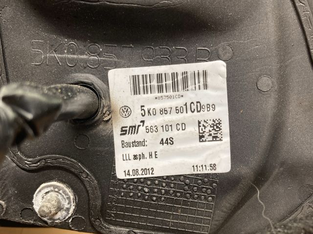 bontott VW GOLF VI Bal Visszapillantó Tükör (Elektromos)