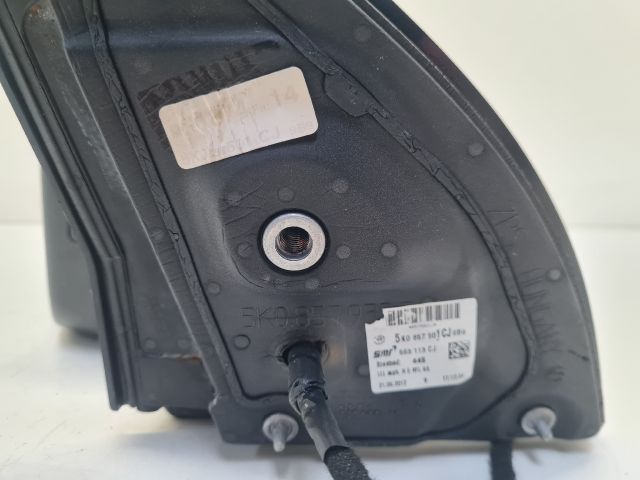 bontott VW GOLF VI Bal Visszapillantó Tükör (Elektromos)