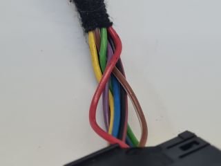 bontott VW GOLF VI Bal Visszapillantó Tükör (Elektromos)