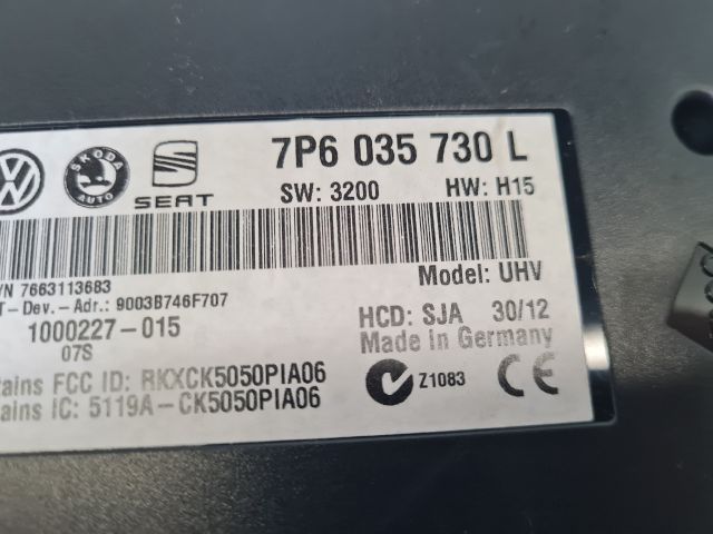 bontott VW GOLF VI Bluetooth Elektronika