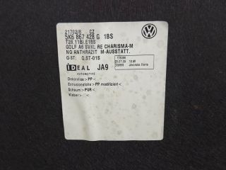 bontott VW GOLF VI Csomagtér Kárpit