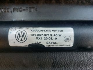 bontott VW GOLF VI Csomagtér Roló