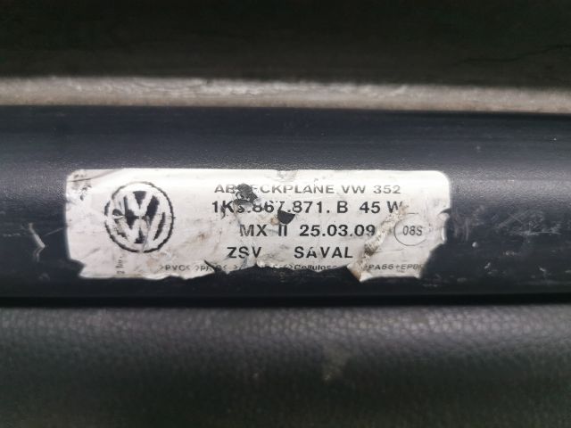 bontott VW GOLF VI Csomagtér Roló