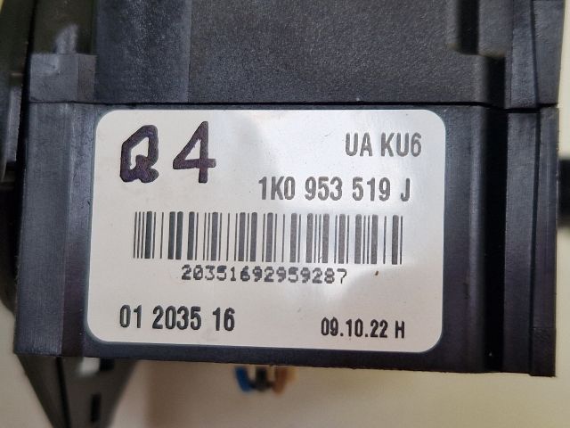 bontott VW GOLF VI Első Ablakmosó Kapcsoló