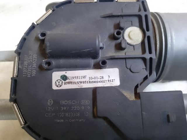 bontott VW GOLF VI Első Ablaktörlő Szerkezet Motorral