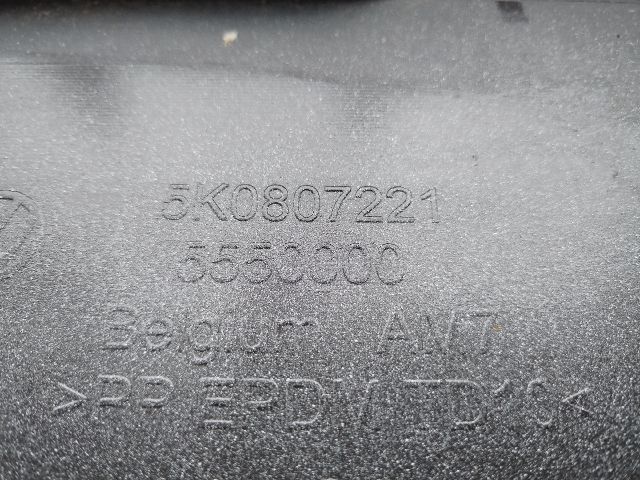 bontott VW GOLF VI Első Lökhárító (Üresen)