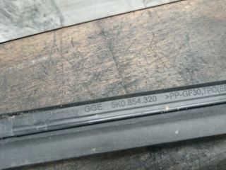 bontott VW GOLF VI Első Szélvédő Jobb Díszléc