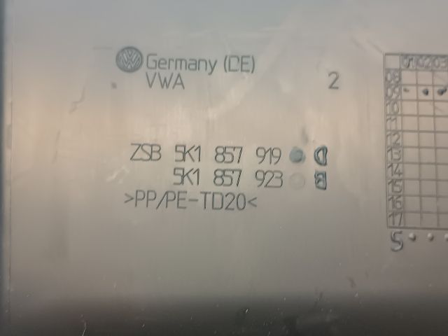 bontott VW GOLF VI Első Tároló Rekesz