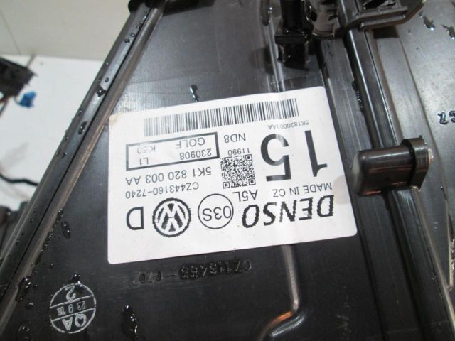 bontott VW GOLF VI Fűtés Box