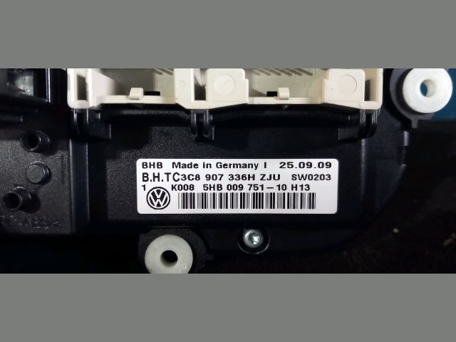 bontott VW GOLF VI Fűtés Vezérlő Modul