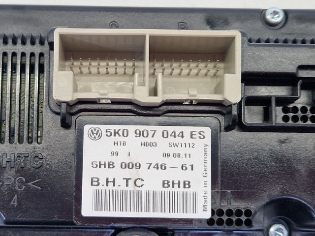 bontott VW GOLF VI Fűtéskapcsoló (digit klímás)