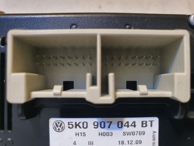 bontott VW GOLF VI Fűtéskapcsoló (digit klímás)