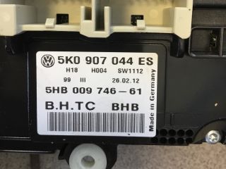 bontott VW GOLF VI Fűtéskapcsoló (digit klímás)