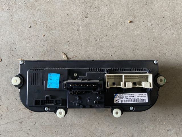 bontott VW GOLF VI Fűtéskapcsoló (manuális klímás)