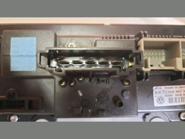 bontott VW GOLF VI Fűtéskapcsoló (manuális klímás)