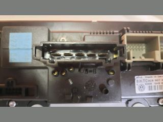 bontott VW GOLF VI Fűtéskapcsoló (manuális klímás)