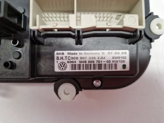 bontott VW GOLF VI Fűtéskapcsoló (manuális klímás)