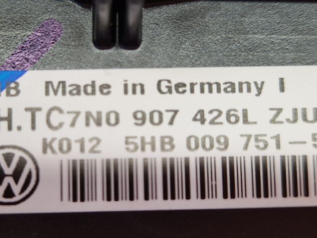 bontott VW GOLF VI Fűtéskapcsoló (Nem klímás)