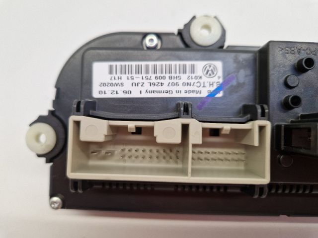 bontott VW GOLF VI Fűtéskapcsoló (Nem klímás)