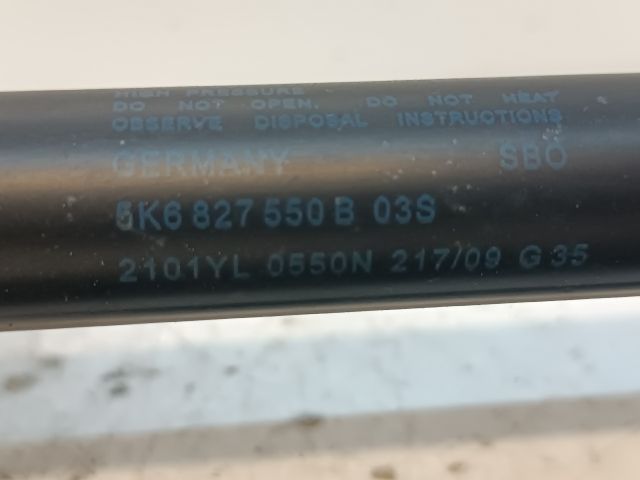 bontott VW GOLF VI Gázrugós Kitámasztó Teleszkóp Pár Csomagtérajtó