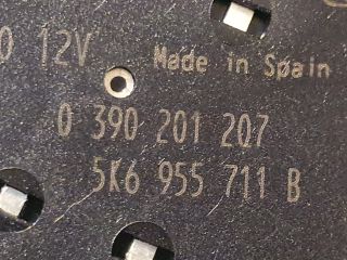 bontott VW GOLF VI Hátsó Ablaktörlő Motor