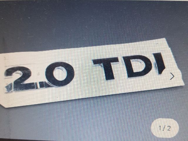 bontott VW GOLF VI Hátsó Embléma