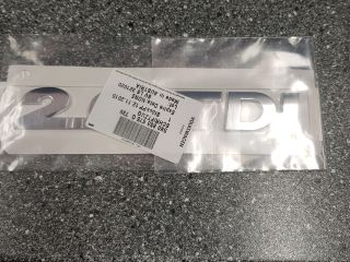 bontott VW GOLF VI Hátsó Embléma