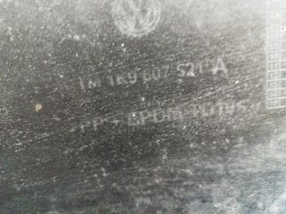 bontott VW GOLF VI Hátsó Koptató