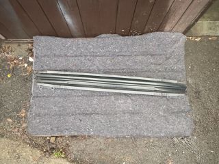 bontott VW GOLF VI Hátsó Lökhárító Merevítő (Fém)