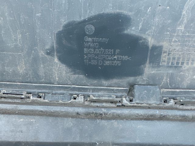 bontott VW GOLF VI Hátsó Lökhárító (Részeivel)