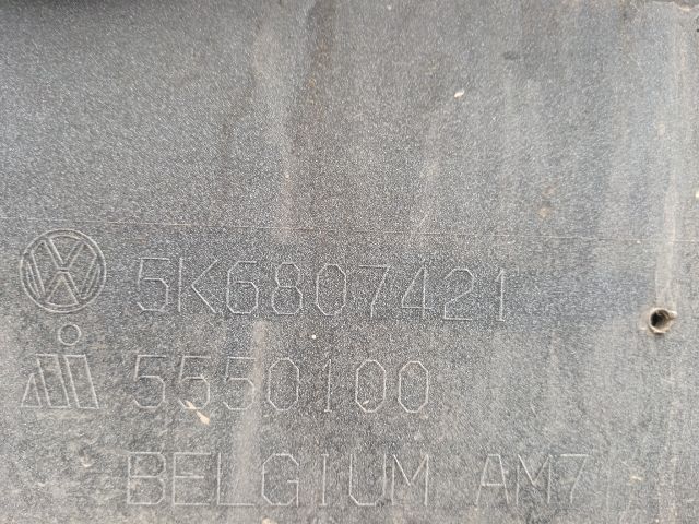 bontott VW GOLF VI Hátsó Lökhárító (Részeivel)