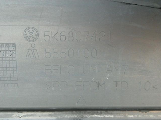 bontott VW GOLF VI Hátsó Lökhárító (Üresen)