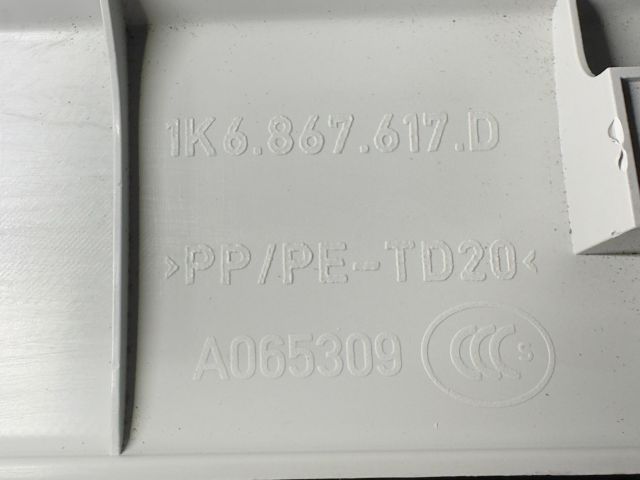 bontott VW GOLF VI Hátsó Tetőkárpit Takarófedél