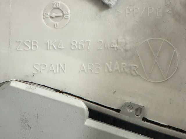 bontott VW GOLF VI Jobb B Oszlop Burkolat