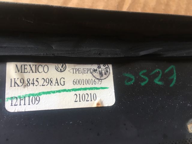 bontott VW GOLF VI Jobb C Oszlop Oldalablak Üveg