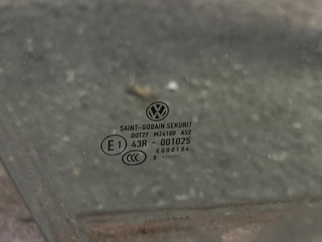 bontott VW GOLF VI Jobb első Ablak