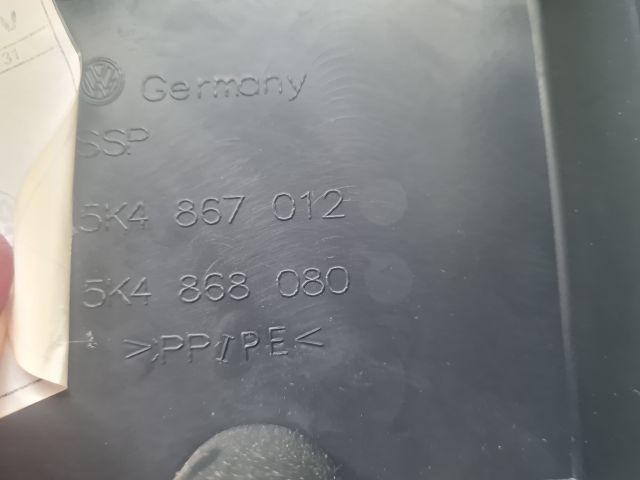 bontott VW GOLF VI Jobb első Ajtó Kárpit