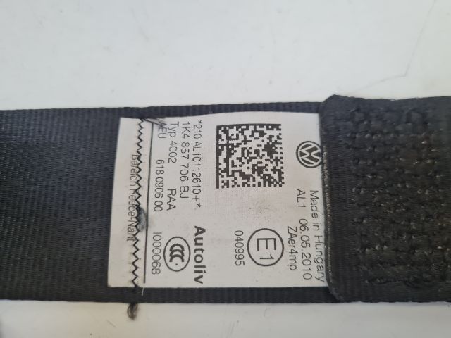 bontott VW GOLF VI Jobb első Biztonsági Öv