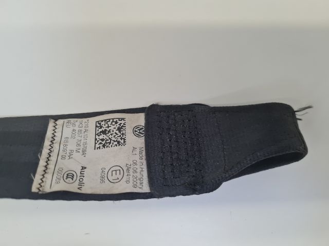 bontott VW GOLF VI Jobb első Biztonsági Öv