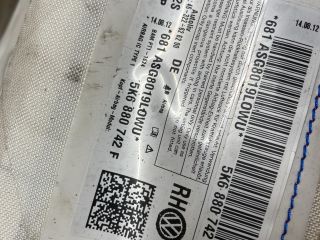 bontott VW GOLF VI Jobb első Függöny Légzsák