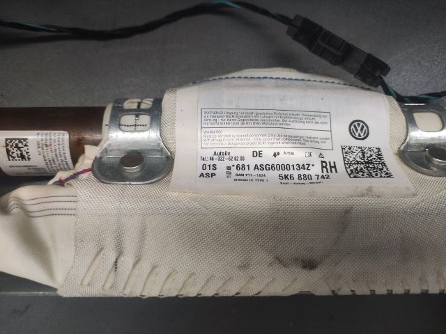 bontott VW GOLF VI Jobb első Függöny Légzsák