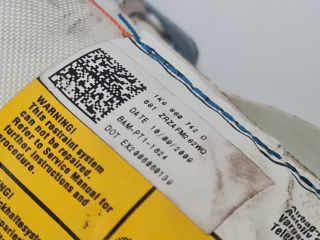 bontott VW GOLF VI Jobb első Függöny Légzsák