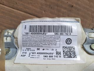 bontott VW GOLF VI Jobb első Függöny Légzsák