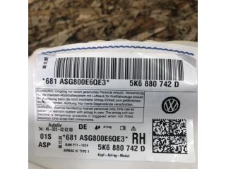 bontott VW GOLF VI Jobb Fejlégzsák