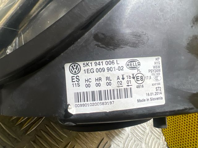 bontott VW GOLF VI Jobb Fényszóró