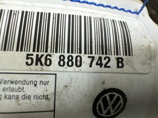 bontott VW GOLF VI Jobb Függönylégzsák és Oldallégzsák