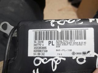 bontott VW GOLF VI Jobb Függönylégzsák és Oldallégzsák